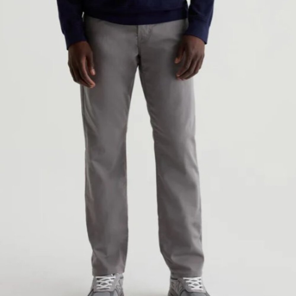 Adriano Goldschmied AG Everett Slim Straight Gray Pants Size 30x34